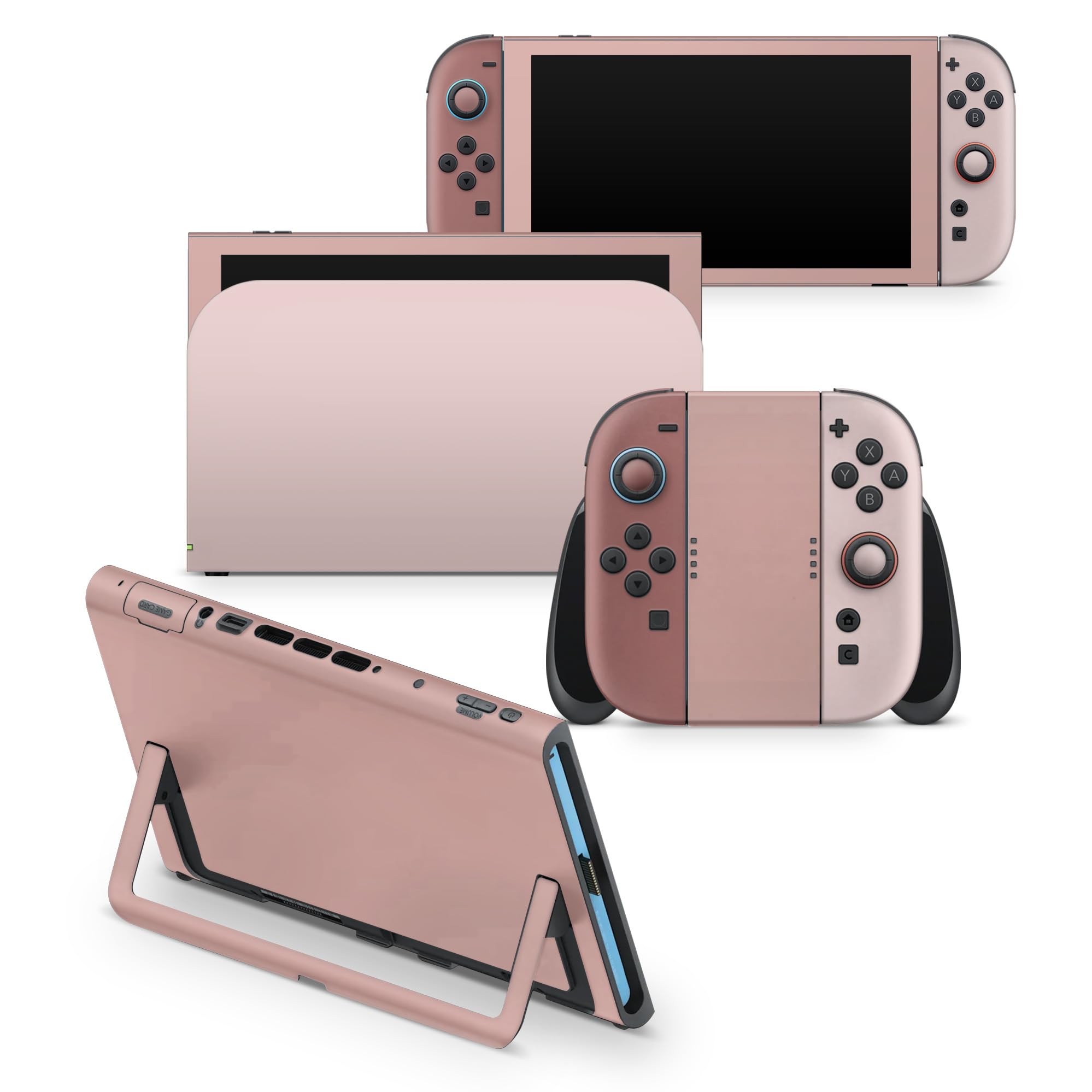 Tacky Design Retro Skin Compatible with Nintendo Switch 2 Skin Wrap Cover, Brown Colorwave Color Blocking Decal for Nintendo Switch 2 Decal, Premium Vinyl 3M Full Wrap Cover. (Switch 2 (2025))