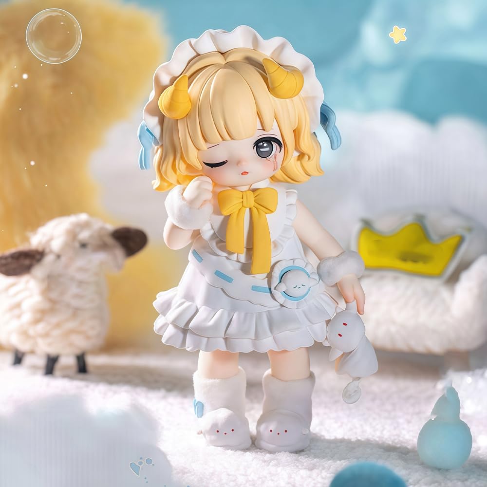 niannyyhouse Blind Box Figur, PVC-Sammelpuppen, Heart's Critical Point Serie, Sammlerstück-Ornamente (6 Stück)