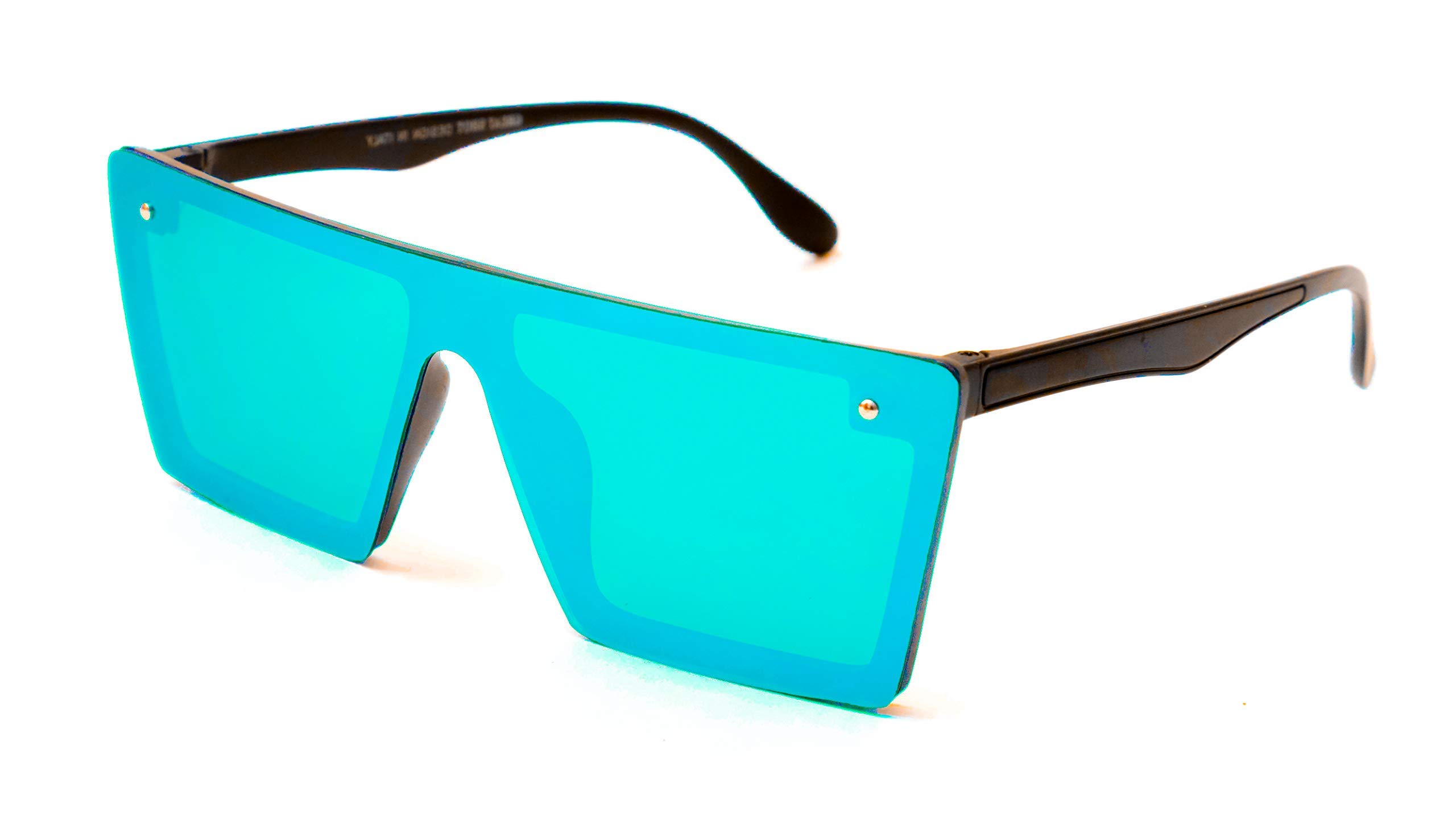 Stylish Fashion Men's Rectangular Sunglasses with UVA/UVB Protection-image-40