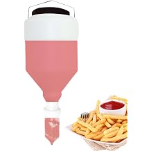 Sauce Squeeze Bottle Refillable, Leak-proof, Squeezable and Hanging