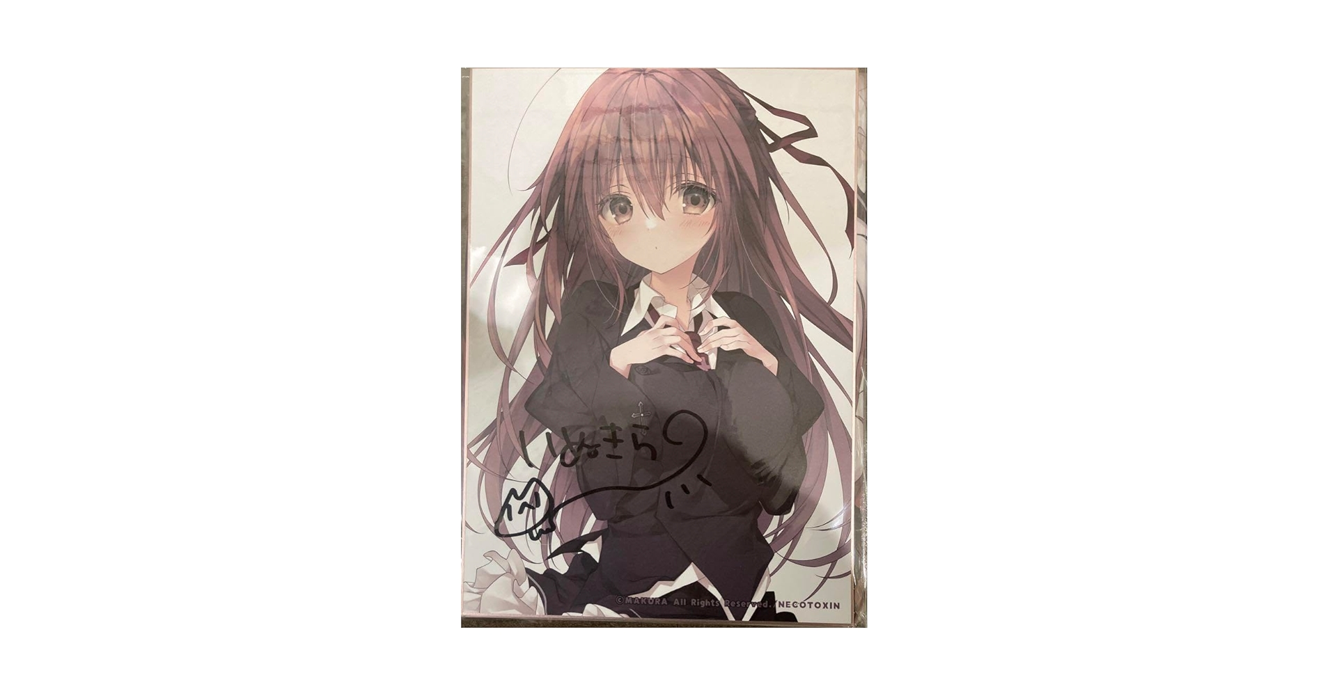 *フェア当選品*琥狗ハヤテ【御伽 おとぎ】*直筆イラスト＆直筆サイン色紙 Yahoo!オークション - 鬼頭えん 直筆イラスト色紙 抽選