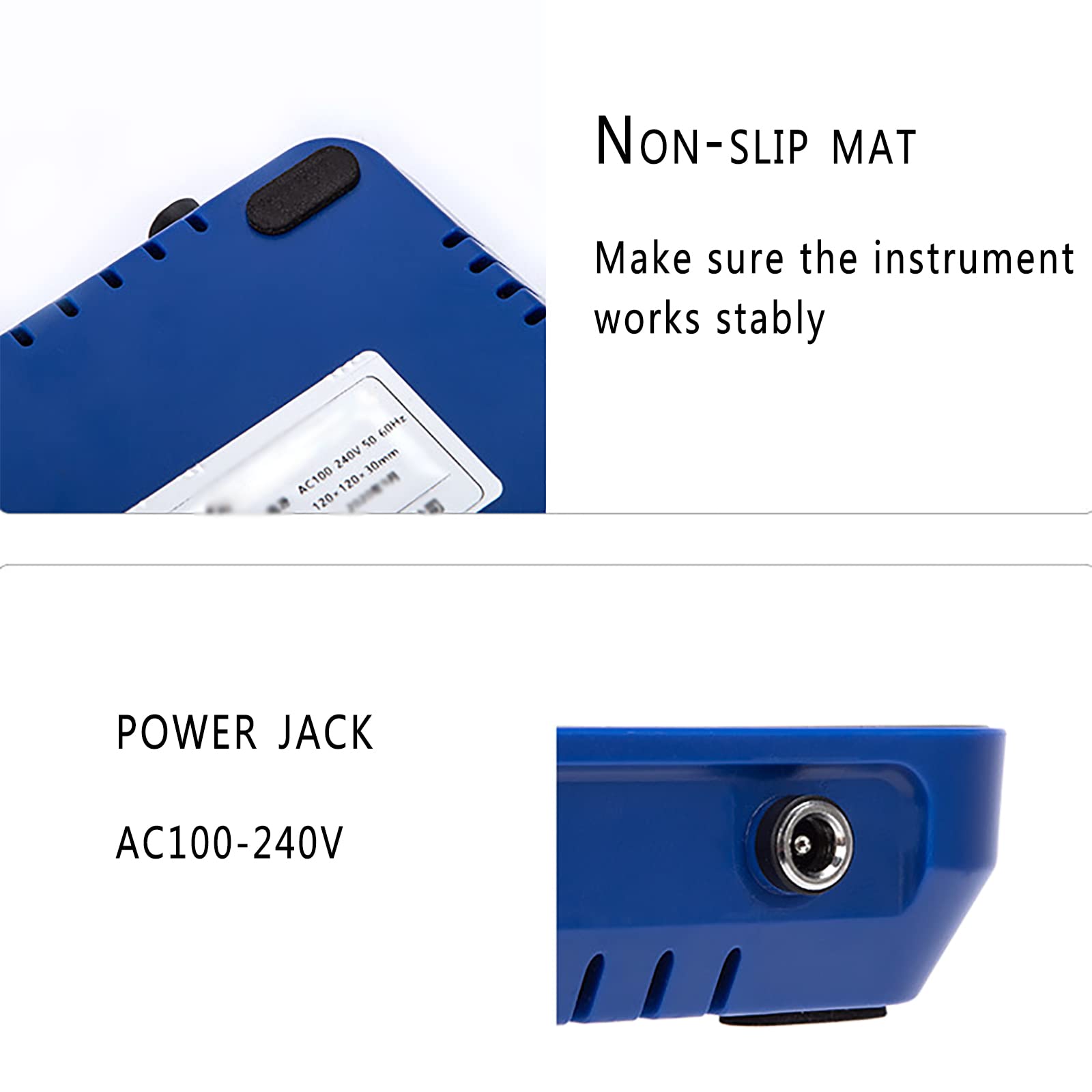 Placa agitadora magnética con función de calefacción, ajustable de 0 a 2000 RPM, capacidad máxima de agitación de 500 ml, placa de vidrio templado, bajo ruido, ideal para química, biología
