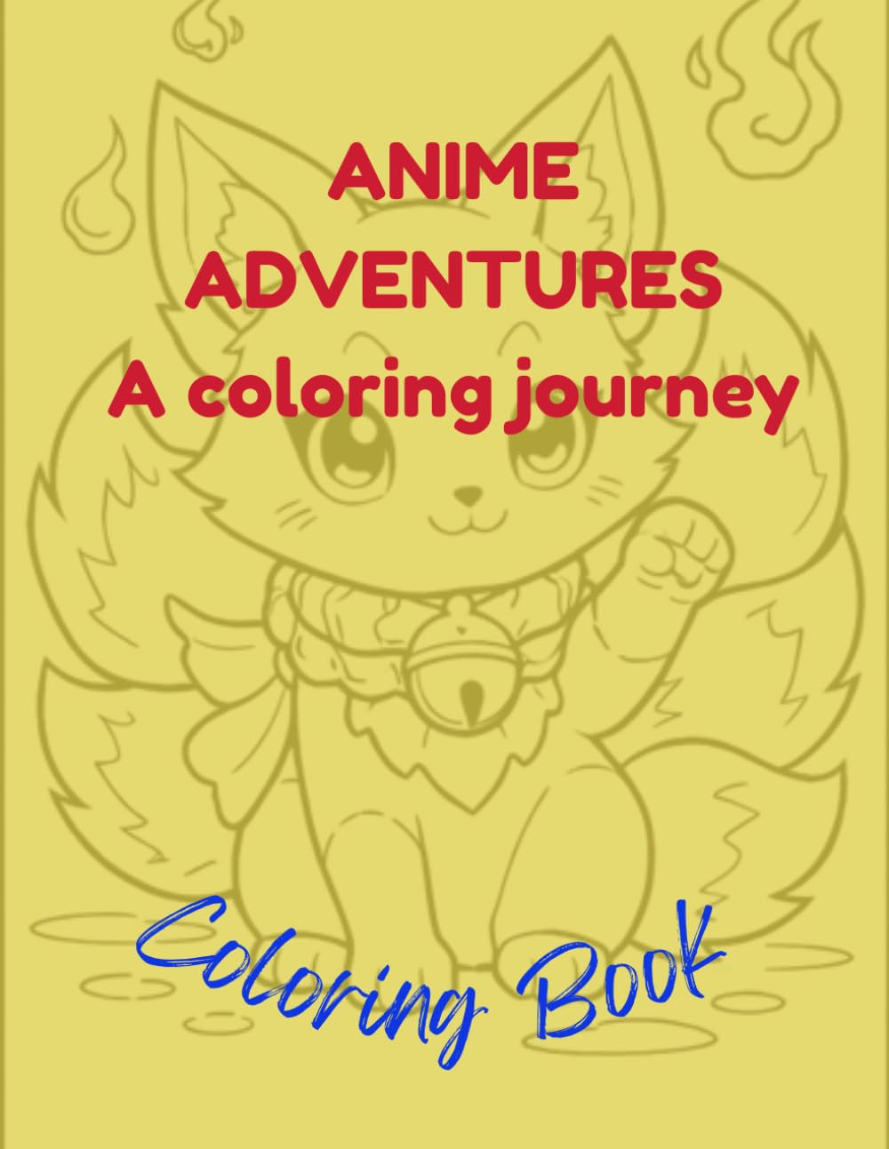 Anime Adventures: A coloring journey