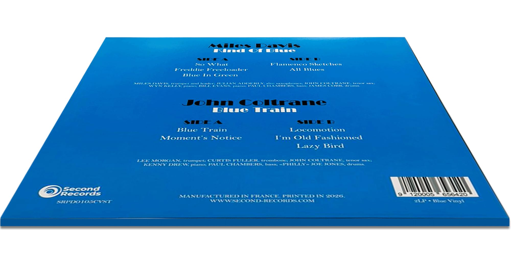 Kind Of Blue / Blue Train - Miles Davis & John Coltrane Collection - Limited Colored Edition LР