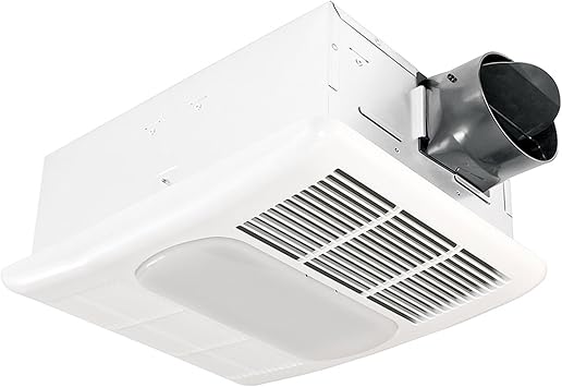 Delta BreezRadiance RAD80L 80 CFM Exhaust Bath Fan/CFL Light and Heater