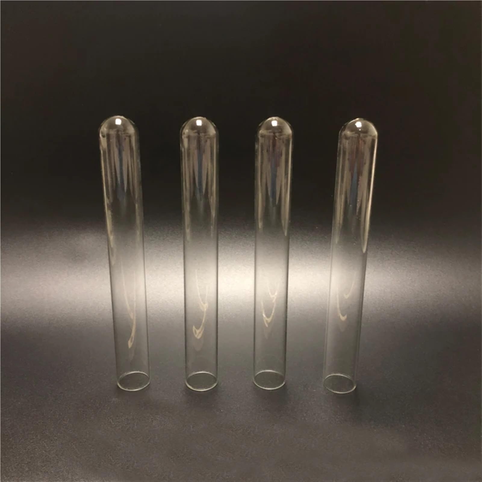 50 sztuk/partia 10 * 100mm Okrągłodenna Szklana Probówka Laboratoryjna Materiały Eksploatacyjne Zagęszczona Przezroczysta Szklana Rurka Materiały Laboratoryjne