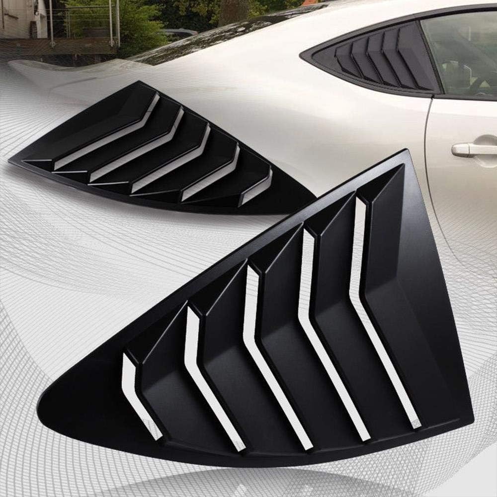 Side Window Louvers Scoop Cover Vent for 2013-2018 Scion FR-S/Subaru BRZ