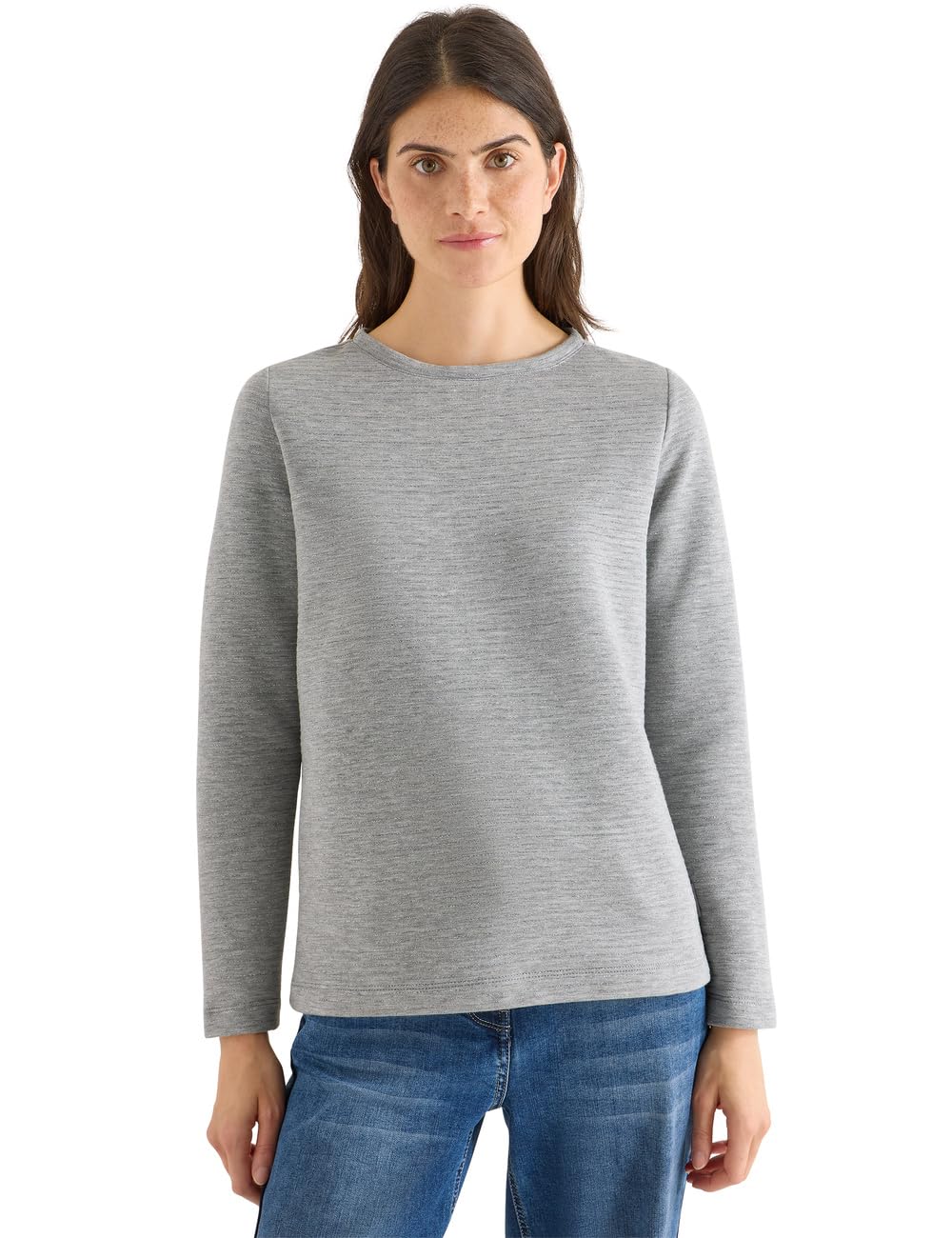 Damen Glitzer Ottoman Shirt