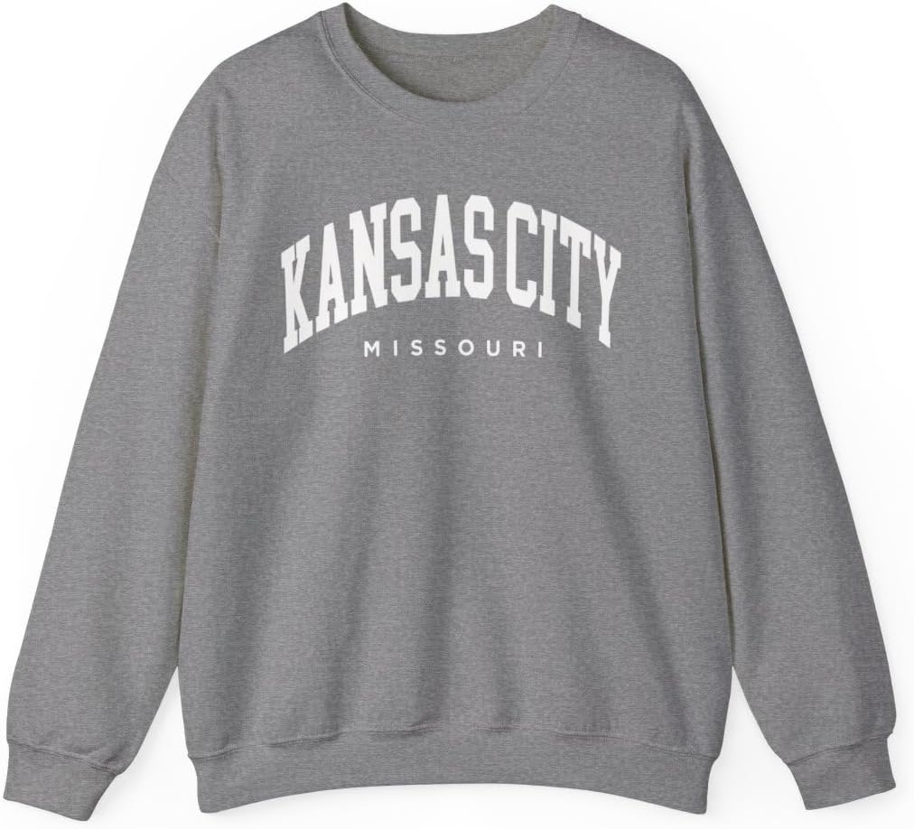 Kansas City Missouri Adult Unisex Crewneck Sweatshirt