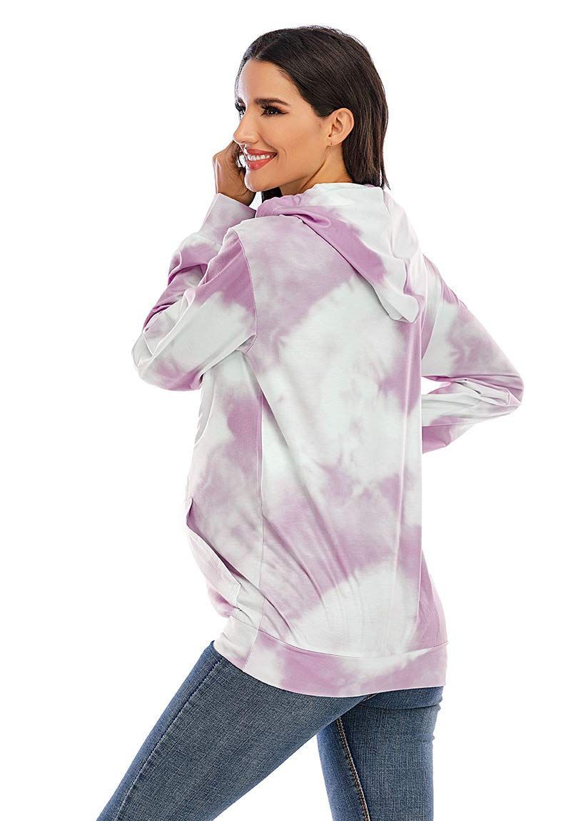 Jersey Lactancia Señoras Otoño Primavera Otoño Hoodie Sudadera Embarazadas Embarazadas para Amamantar Pullover Encapuchado Delgado