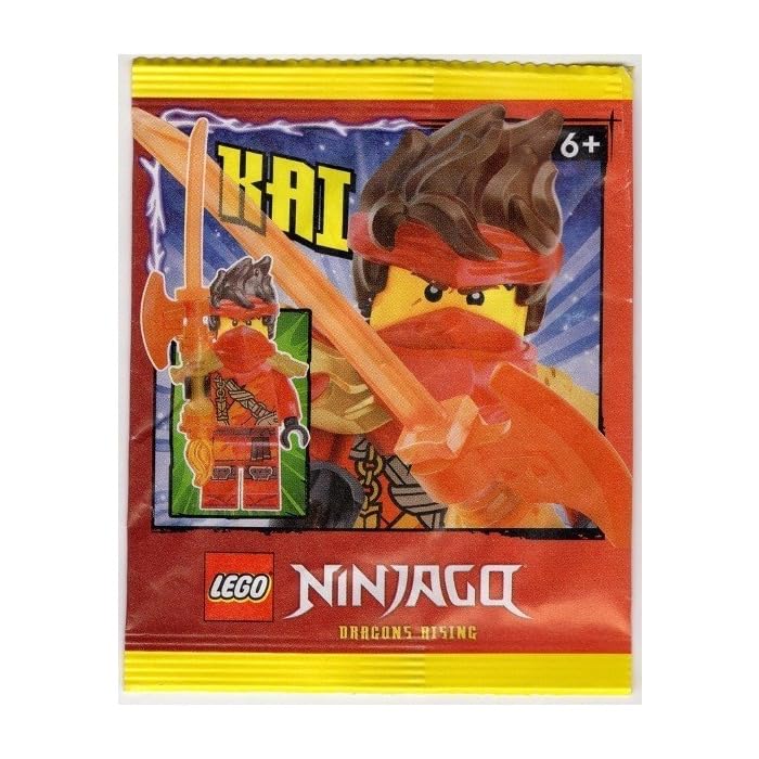 LEGO Ninjago Kai Dragons Rising Minifigure Paper Bag Set 892511