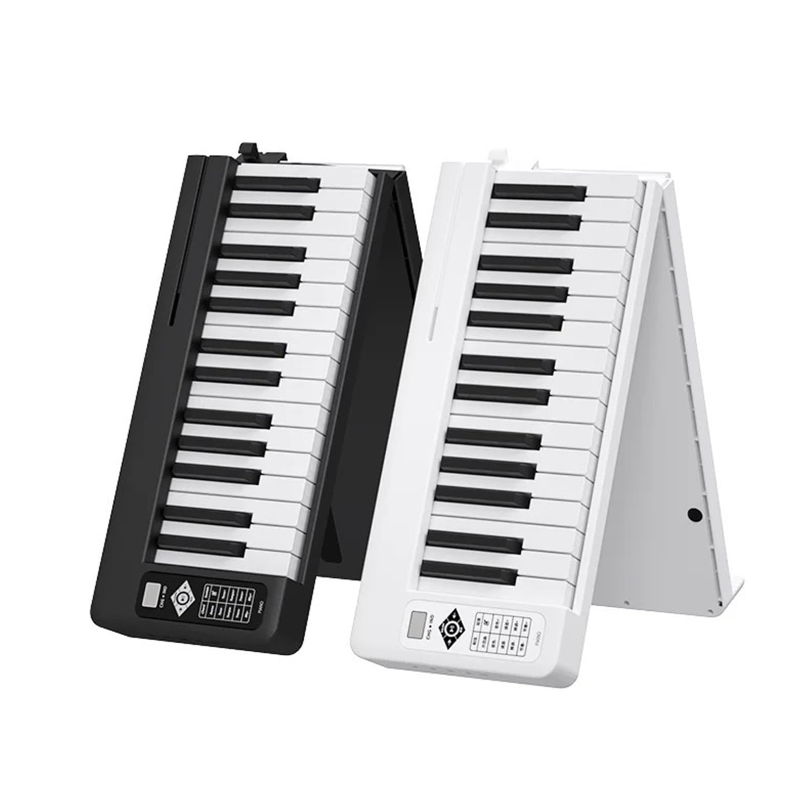 Tastiera Elettronica Professionale Il Pianoforte Elettronico Pieghevole A 61 Tasti È Portatile E Adatto Ai Principianti(Bk)
