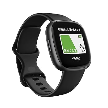 fitfit - FITBIT Charge 4  ※Suica非対応　輸入正規品 Amazon.co.jp: 【Suica対応】Fitbit Versa 4 スマートウォッチ