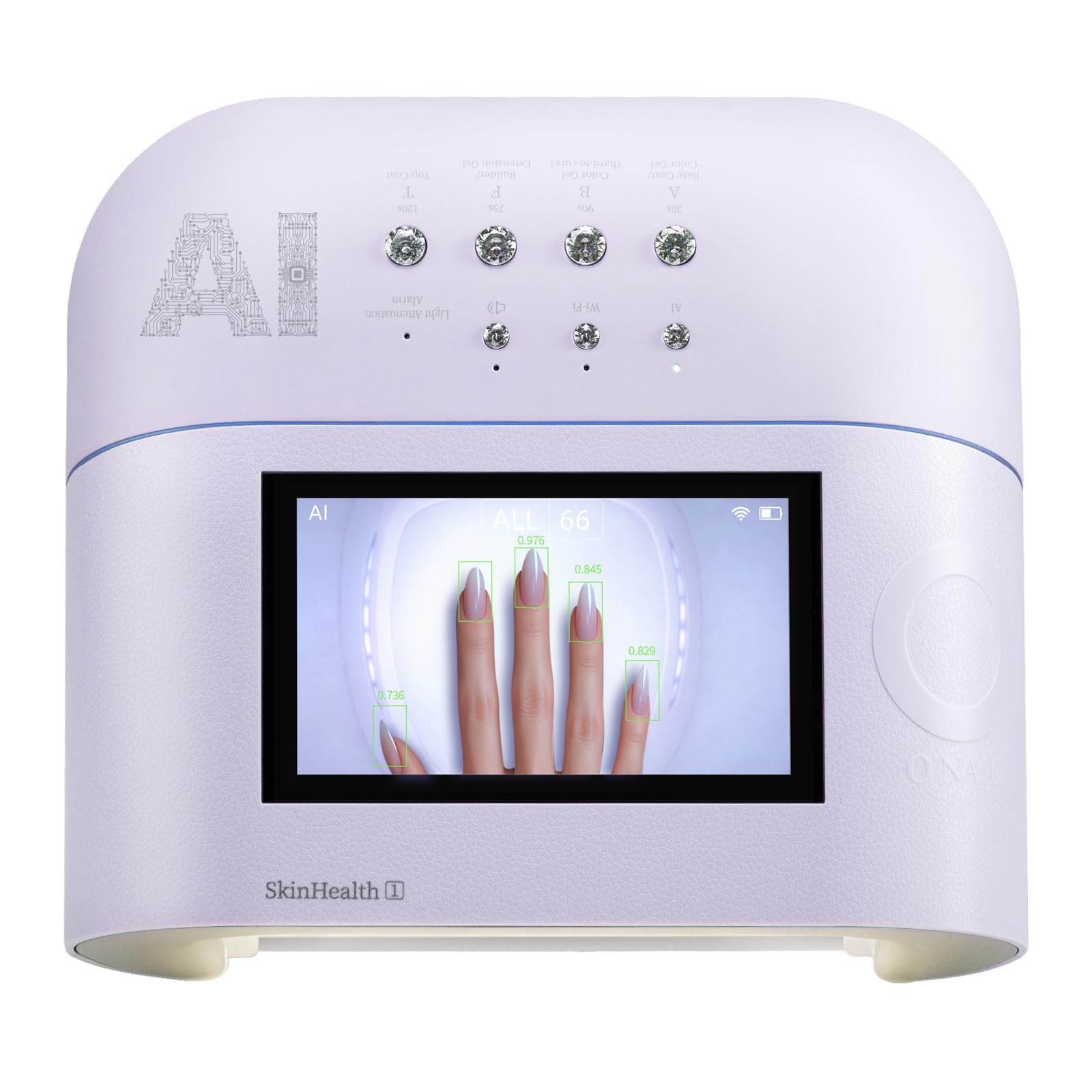 Amazon.com : UV LED Nail Lamp for Gel Nails - O NAIL AI Smart