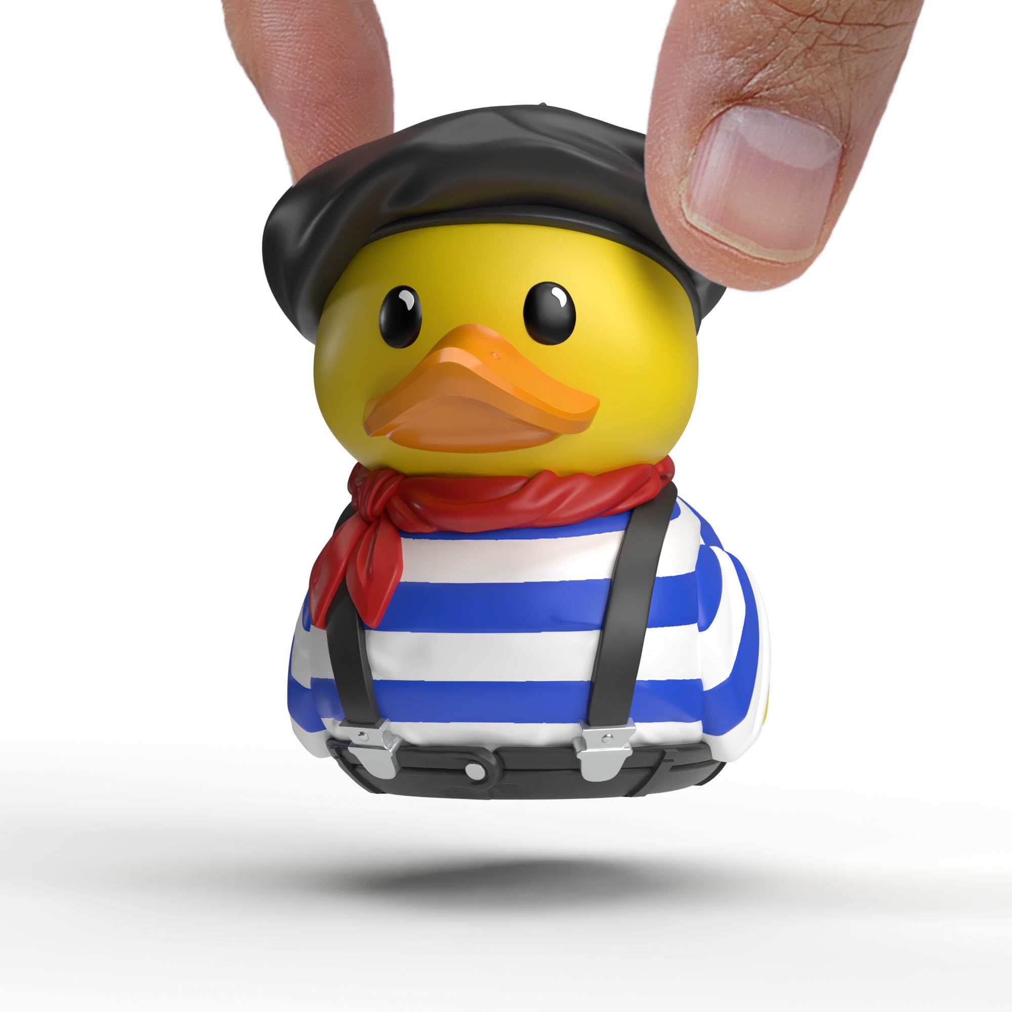 TUBBZ Mini: Frankreich - Französischer Pantomime als Cosplay-Gummiente Vinyl-Figur