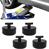 Vista 1 de 4 piezas de almohadilla para gato compatible con Chevrolet Corvette C5 C6 C7, almohadillas de punto de elevación de goma con adaptador