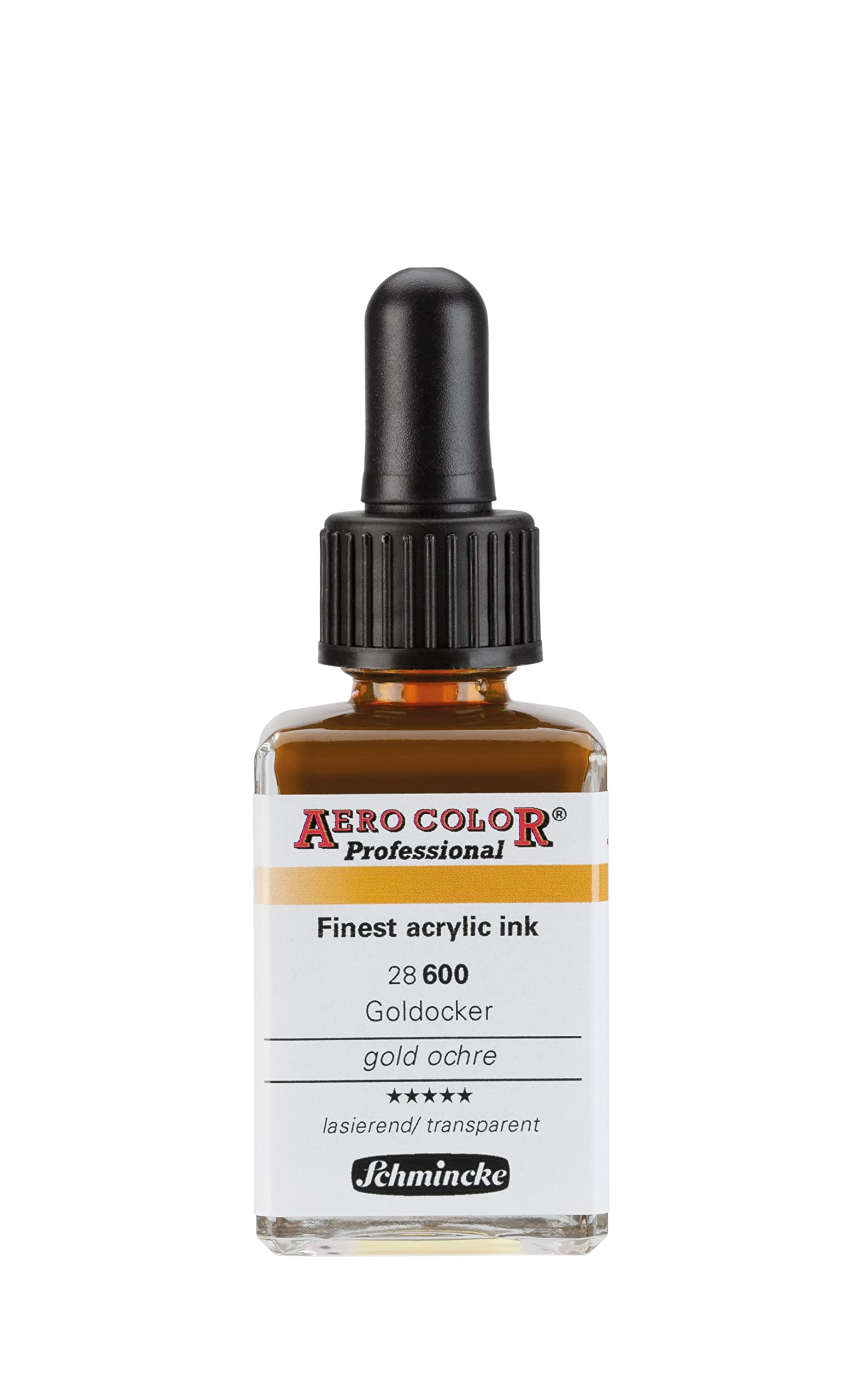 Schmincke Aero Color Professional Akrilik Airbrush Mürekkebi 28 ml 600 Gold Ochre