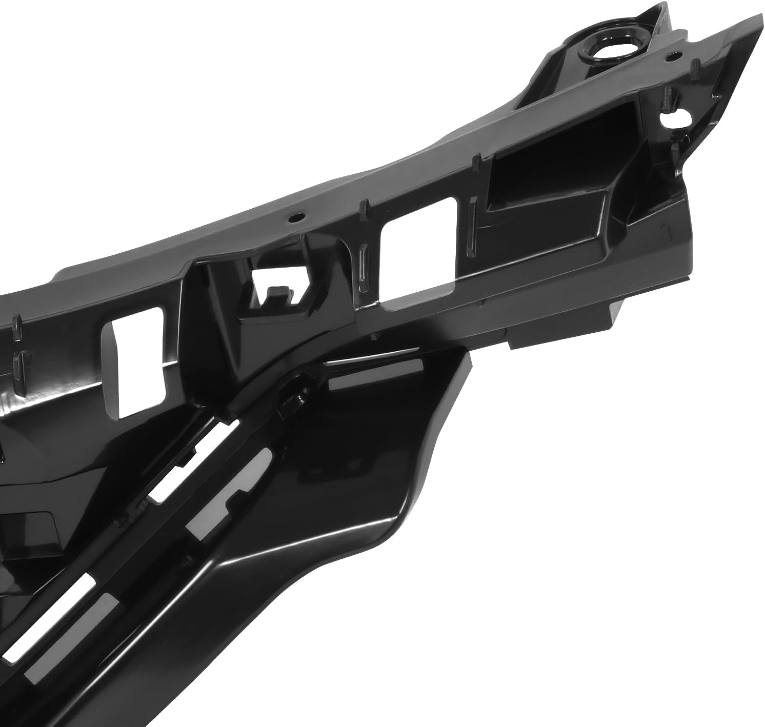 TO1200417 Factory Style Front Bumper Grill Grille Mounting Panel Compatible with Toyota C-HR 2018-2019, Matte Black