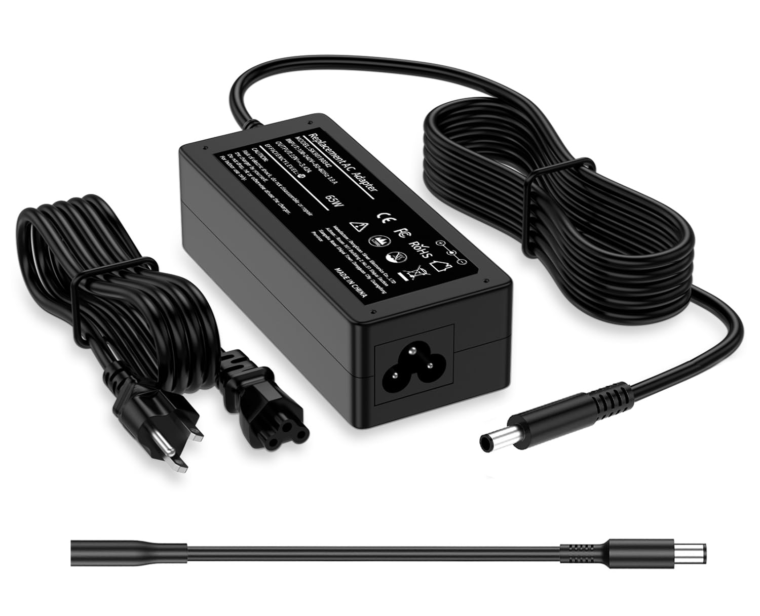65W/45W Laptop Charger Compatible with Dell Inspiron P69G P25T P24T P51F P89G 3583 5566 5559 3585 5593 5567 3590 5555 5570 Latitude 3310 3410 3420 3490 3500 3510 3590 Power Supply Cord