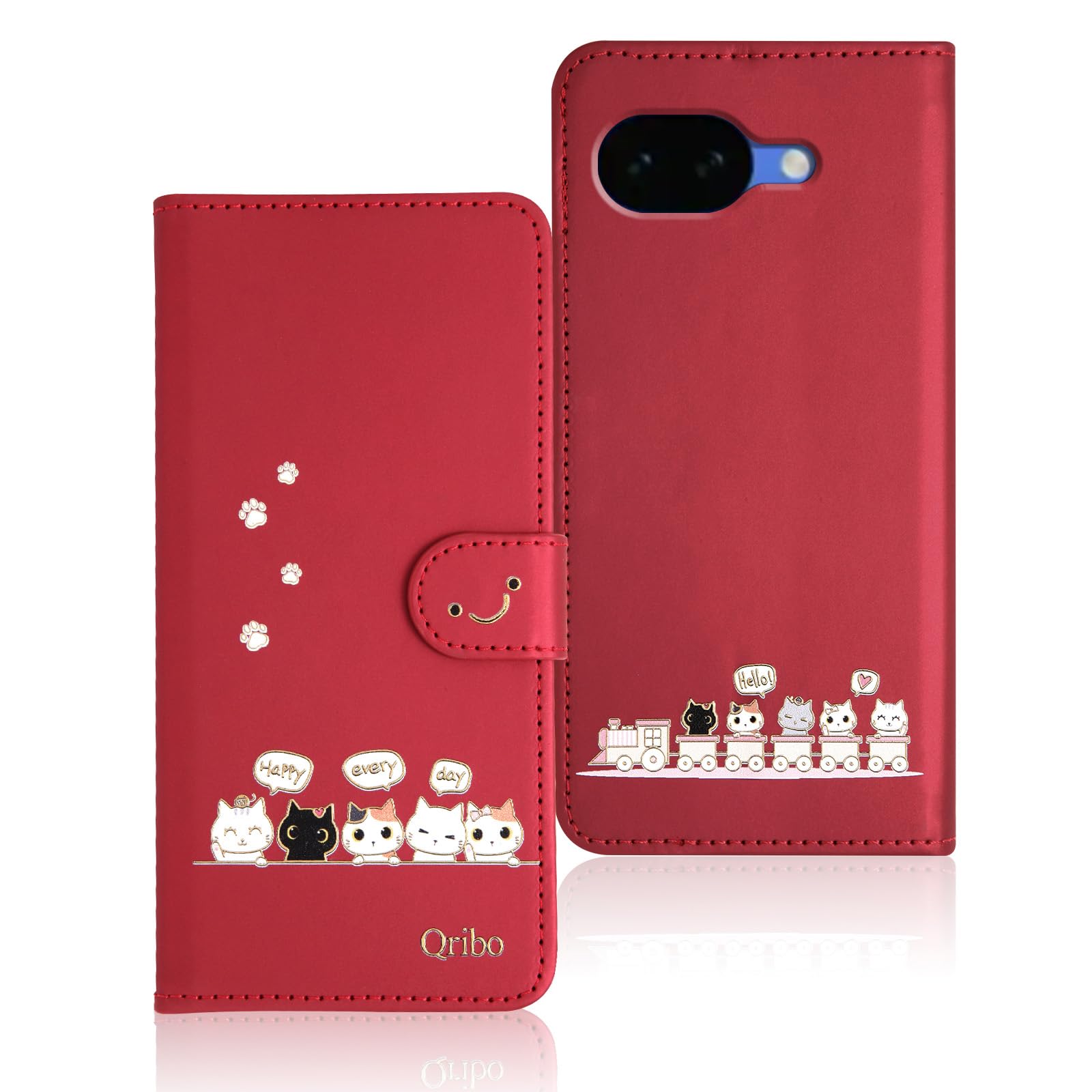 Amazon.co.jp: Qribo 適合 Google Pixel 10a ケース 手帳型 Pixel10a