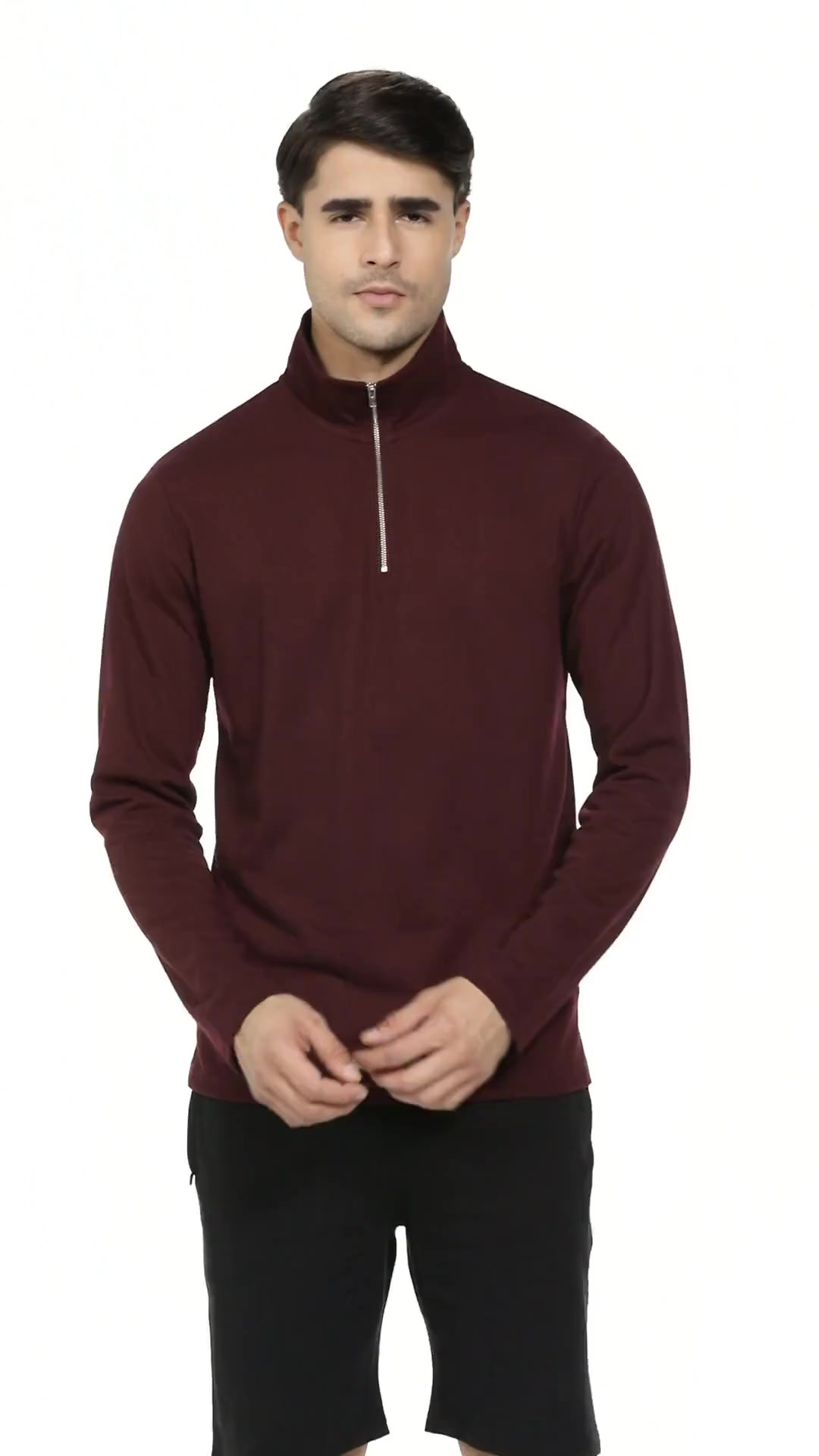Highlander Men's Popcorn Structured Regular Fit T-Shirt | Round