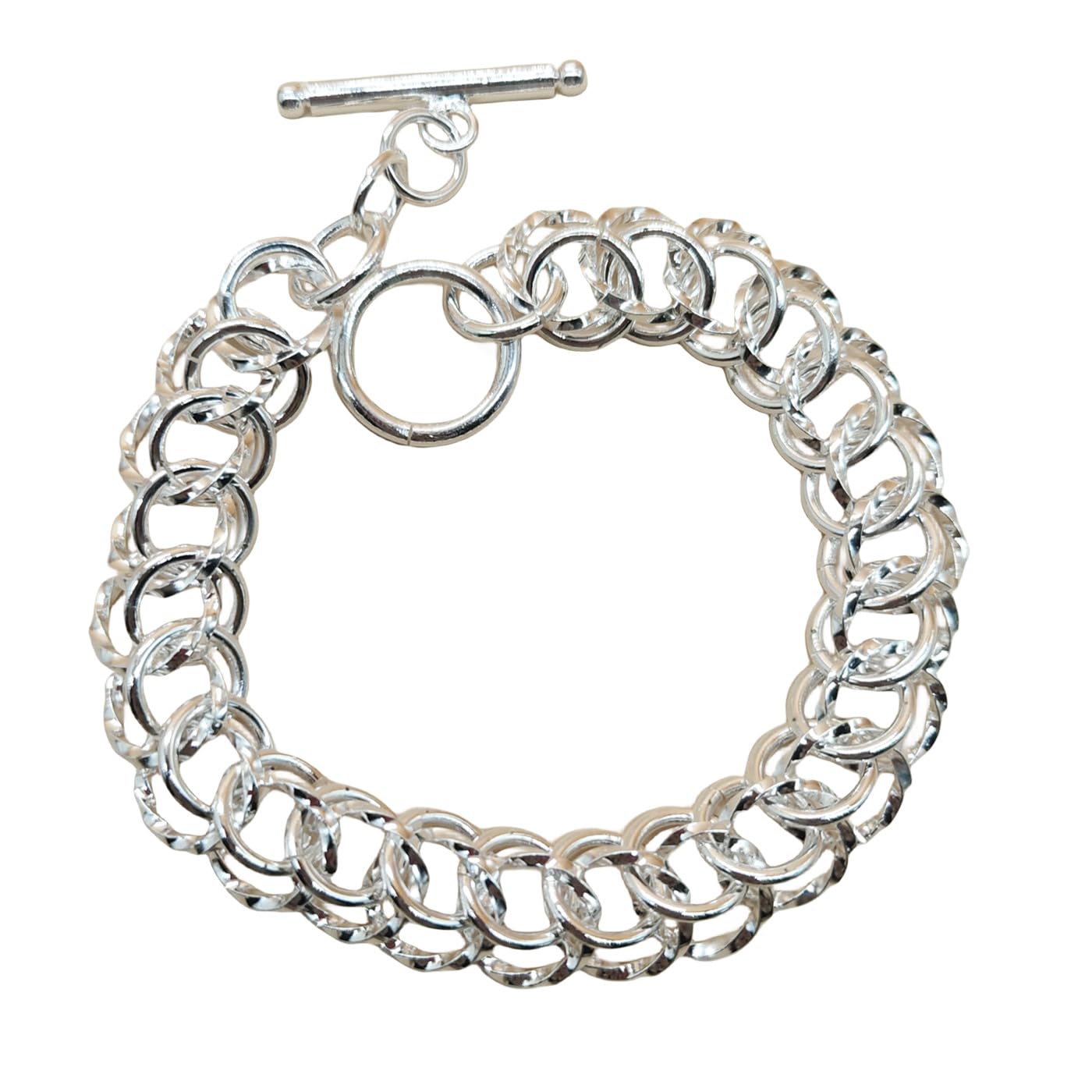 Charm Bracelets for Women S925 Sterling Silver Bracelets for Women Lady's Pendent Charm Wrist Chain Bracelet Bangle