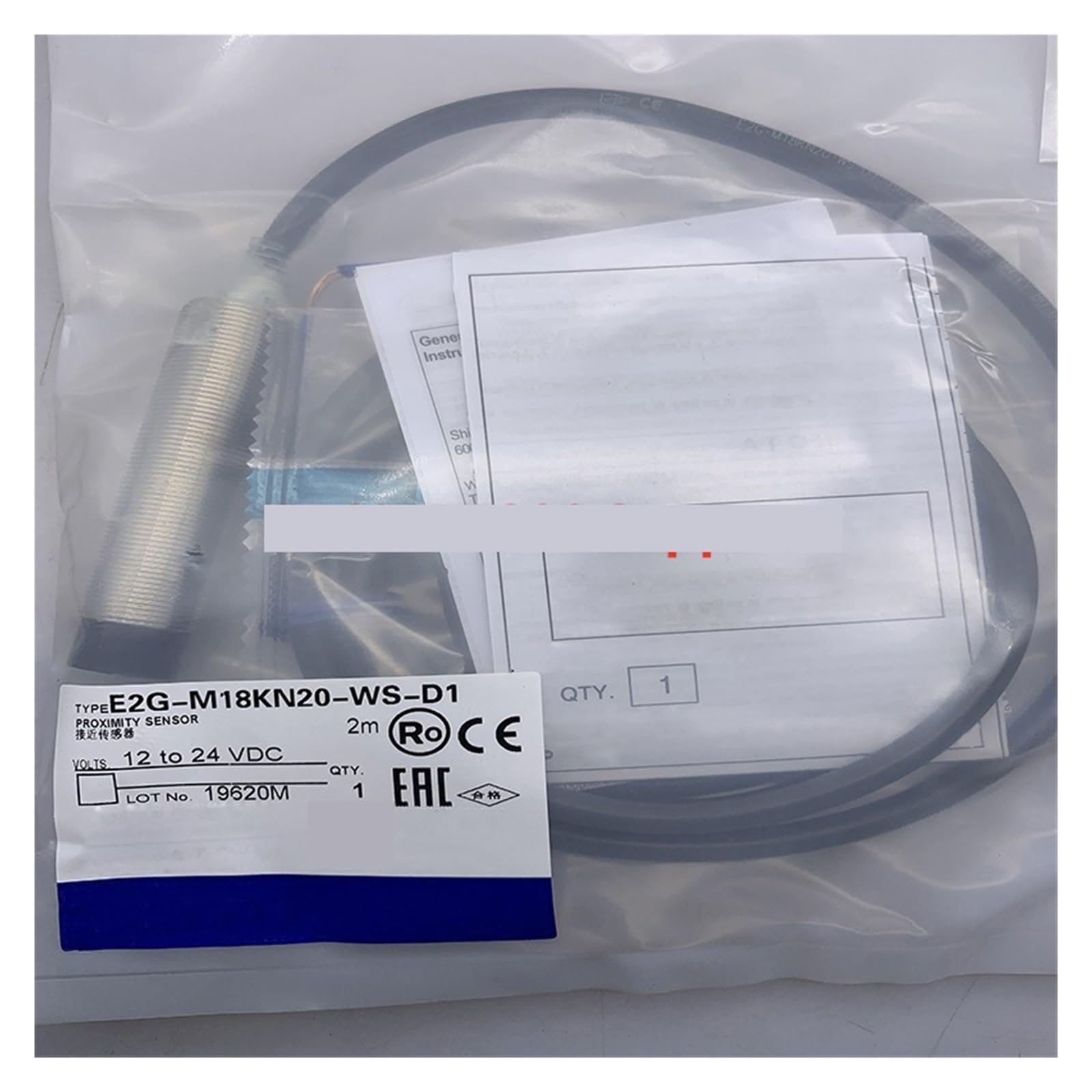 CXFCIHFT 1pcs E2K-F10MC2 E2K-F10MB1 E2K-F10MB2 E2K-F10MC1-22 E2K-F10MC1-23 Proximity switch sensor(E2K-F10MB1)