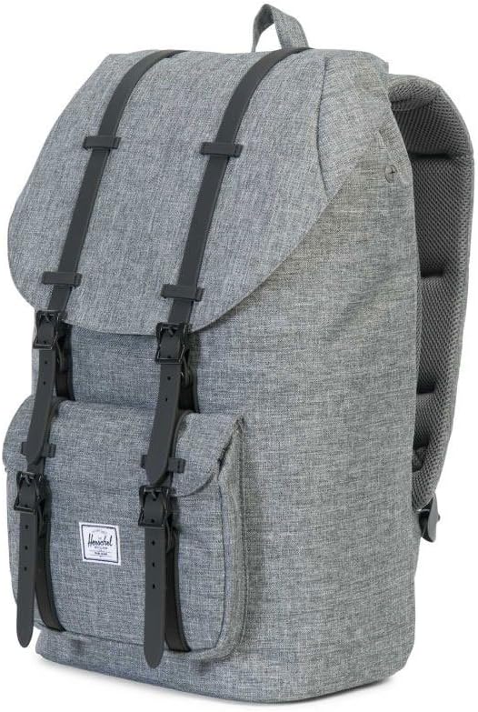 Herschel Unisex 10014-01132 Raven Crosshatch/Grey Rucksack, One Size