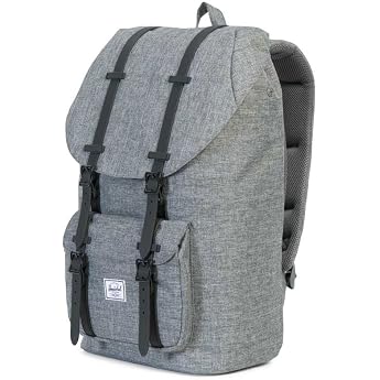 Herschel Supply Co. Little America Backpack Raven Crosshatch/Black Rubber