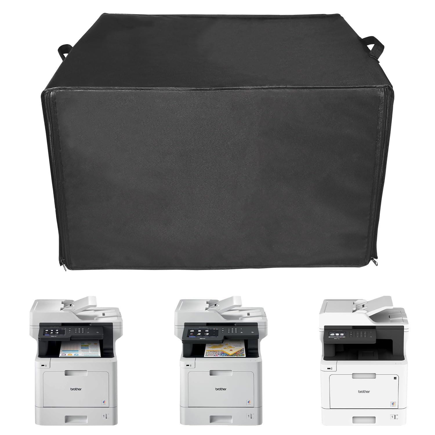 Funda Brother MFC-L8900CDW de alta gama con tejido técnico y cremallera