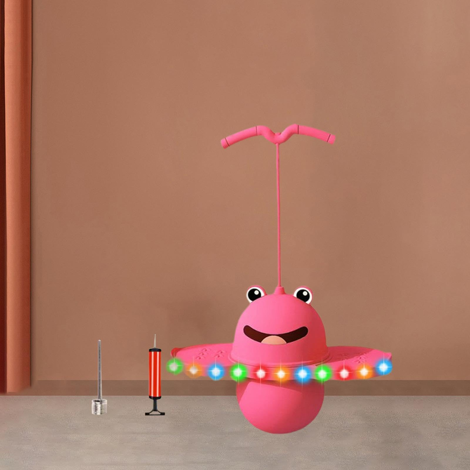 Pogo Jump Ball Giocattolo per Saltare in Alto per Bambini, Tavola per Saltare, Palla Rimbalzante per Sport, Parco Giochi Domestico, Fitness, Esercizio