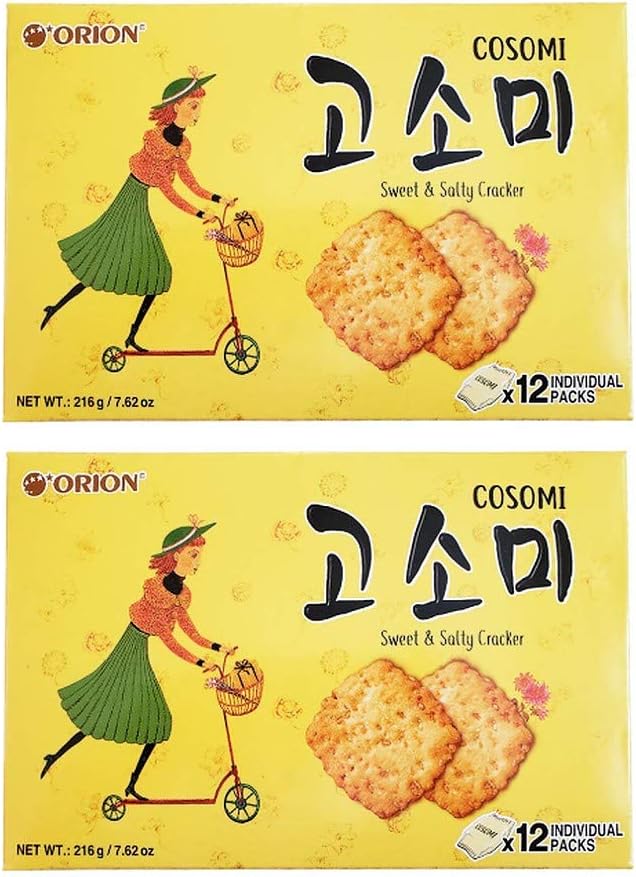 Cosomi Sweet & Salty Crackers (2 Pack, Total of 432g)