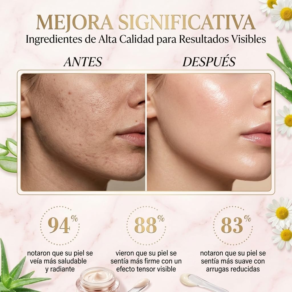 Koriderm Crema Antiarrugas Facial Antienvejecimiento Reafirmante para Reducir Líneas de Expresión y Flacidez Tratamiento Rejuvenecedor de Día y Noche para Rostro y Cuello (1 pcs)
