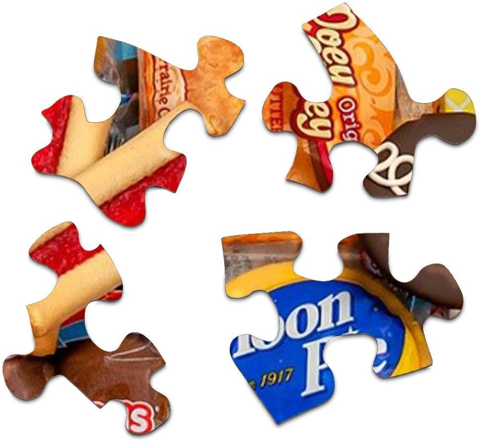 Springbok - Snack Treats - 500 Piece Jigsaw Puzzle- Nostalgic Photo of Our Favorite Snacks from Past