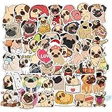 パグ Pug pugnus パグナス ハン・ドッグ 犬 ワンちゃん 番犬 猟犬 シール ステッカー（50枚SLB）
