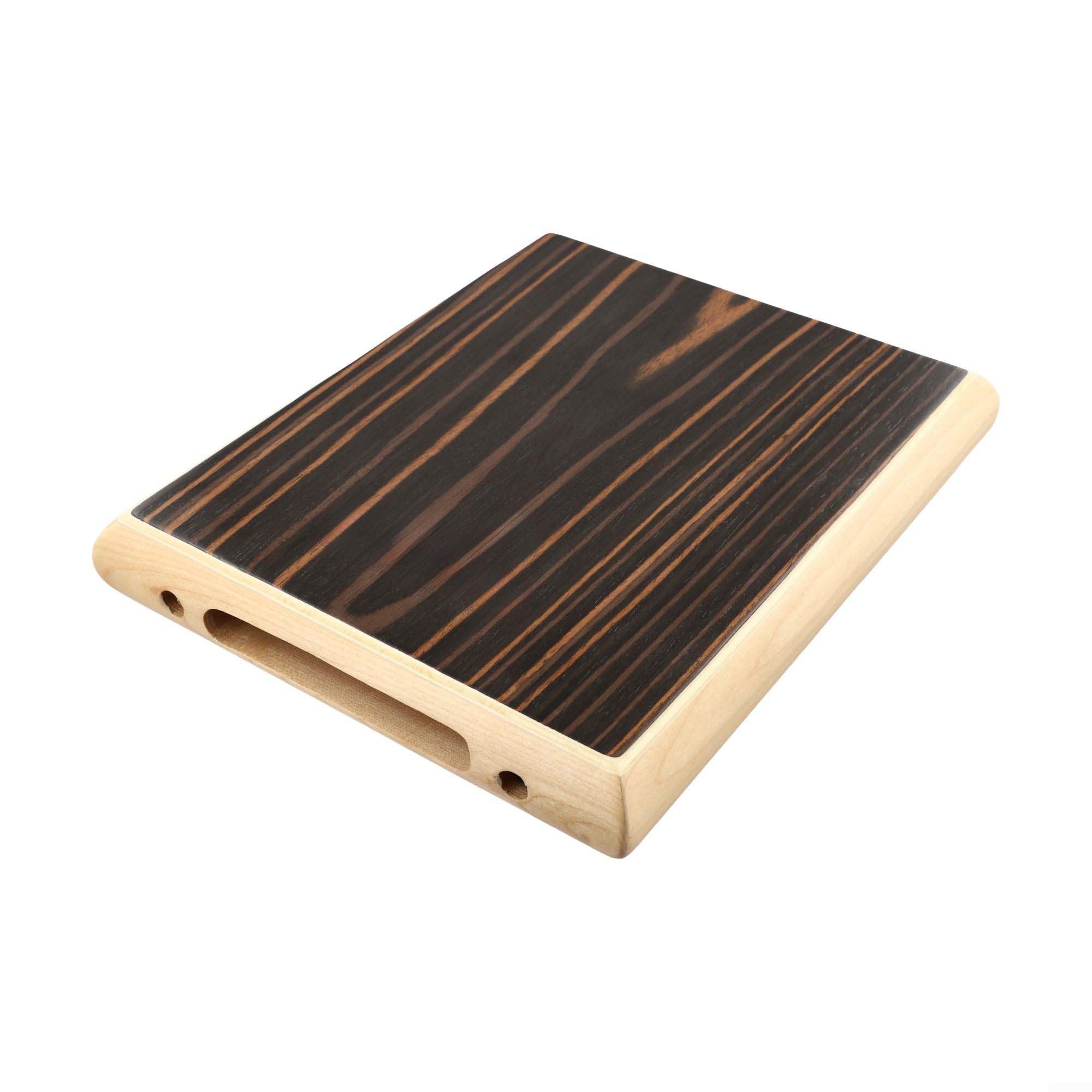 Percussion cajon portable en bois avec sac de transport