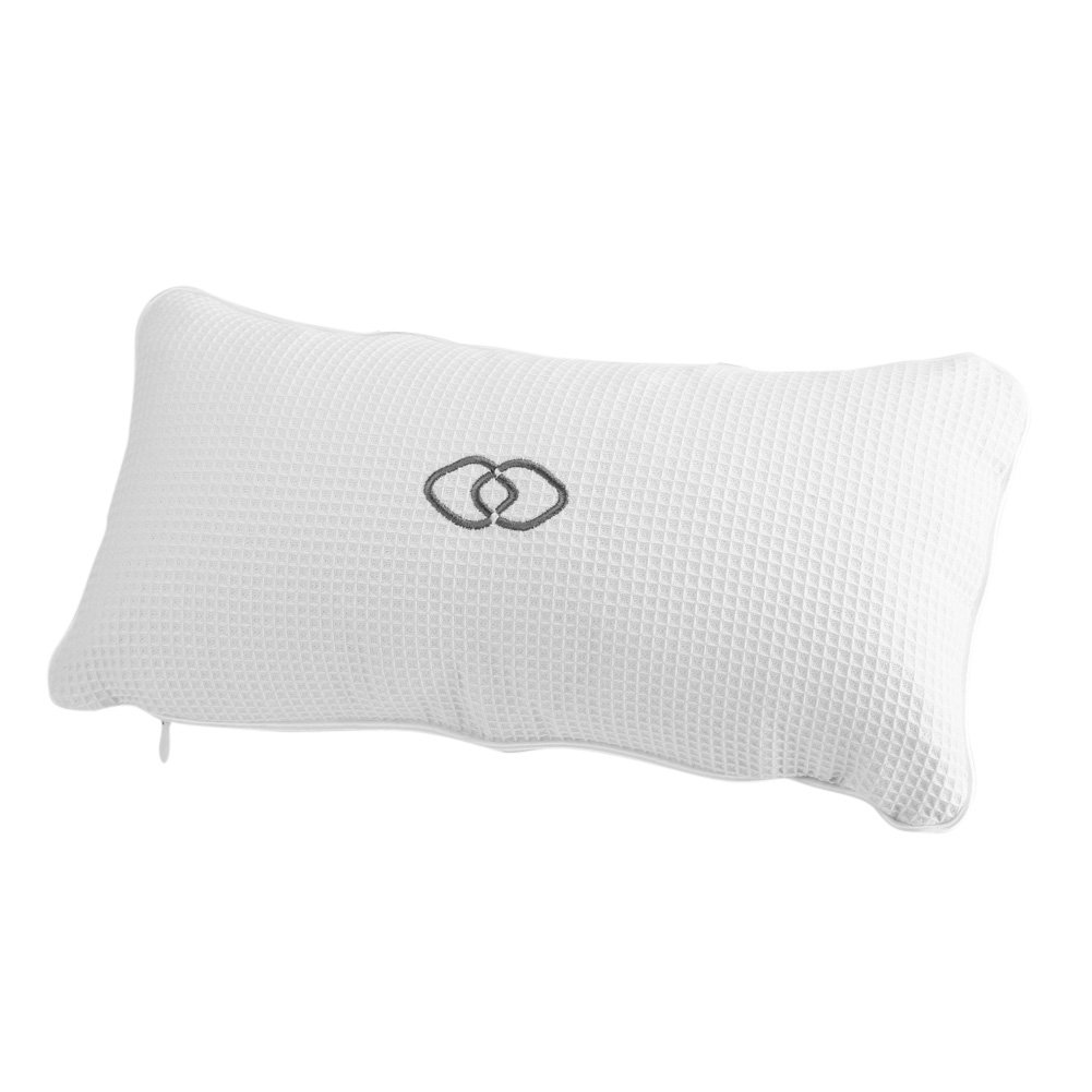 Poduszka do Wanny Antypoślizgowa z Silnymi Przyssawkami, Komfortowa Poduszka do Kąpieli z Pamięciowego Pianki, Ergonomiczny Zagłówek do Relaksu w Domowym Spa