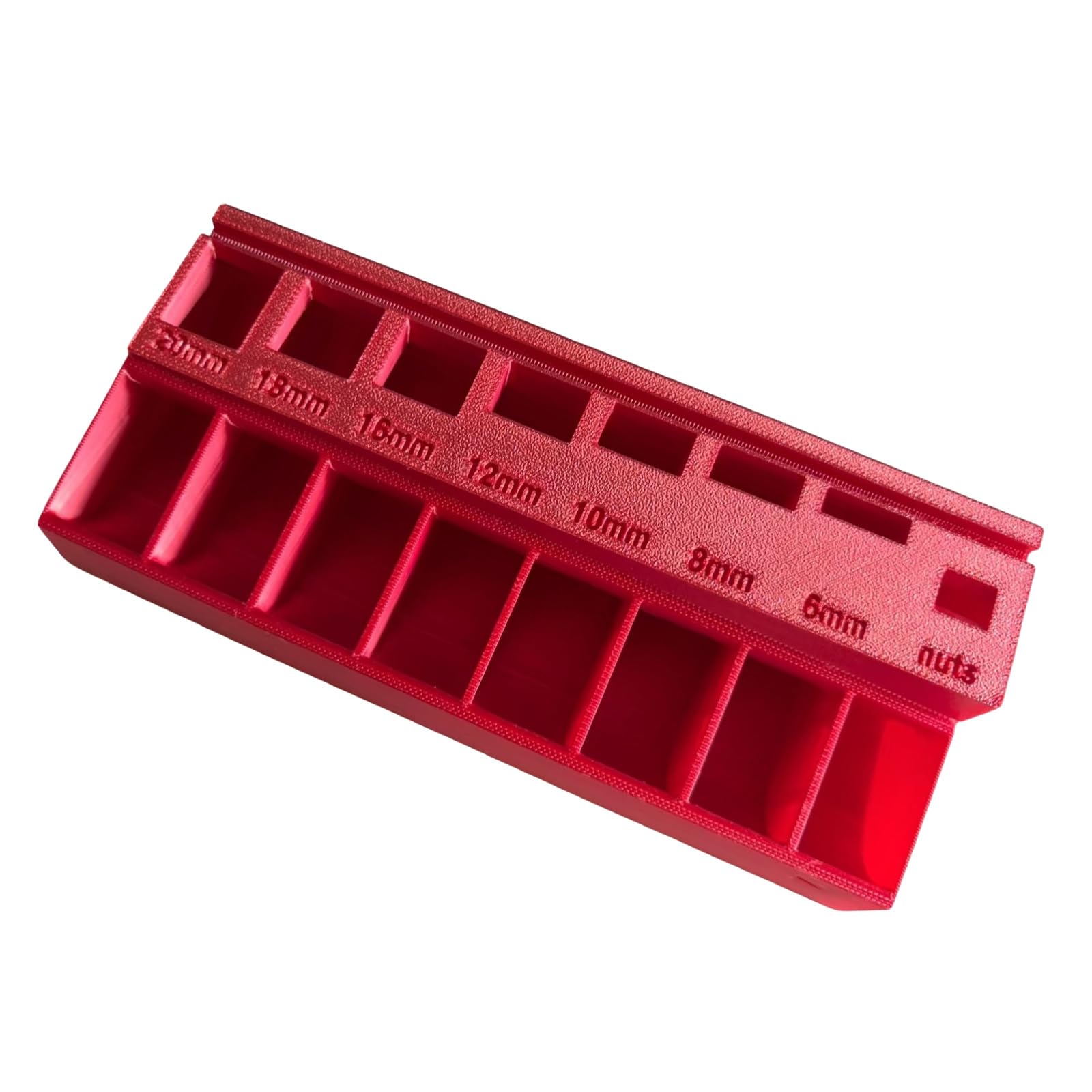Hdoytxxm Red Dividers Bolt Sorter Cartons Featuring Stereoscopic Published Slots And Permanent Construction For Hardware Sorting Garage Tool Planner Tray