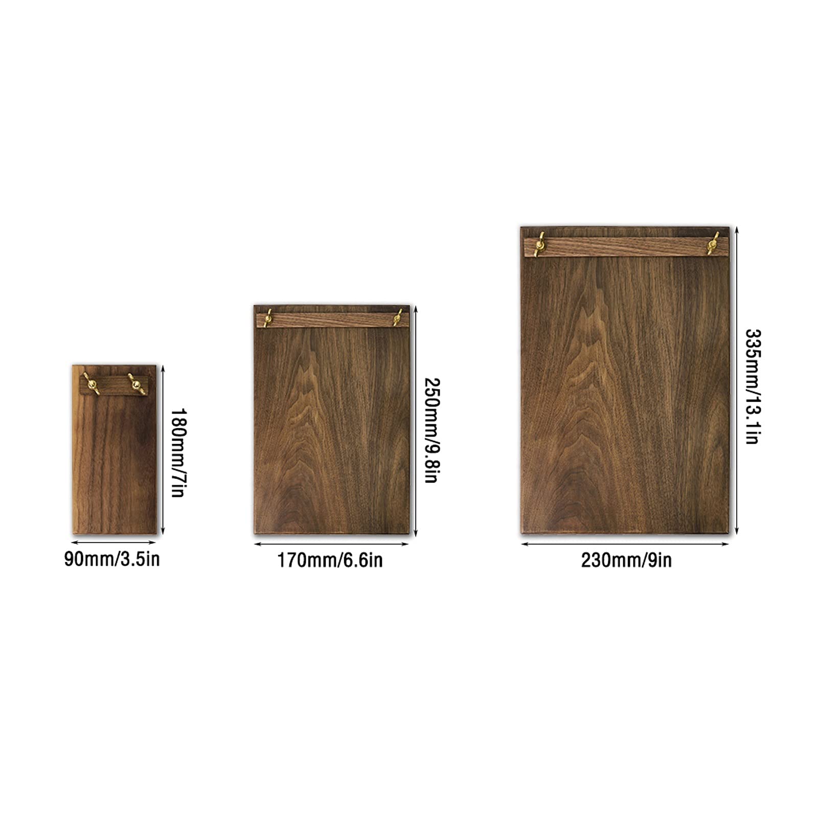 Sobres para archivar Multifunción WoodGrain Portapeboard Folder Folder Recopilación de datos Libro de almacenamiento Binder for documentos, obras, menús, dibujos (tamaño 3) Carpetas de plástico (Size