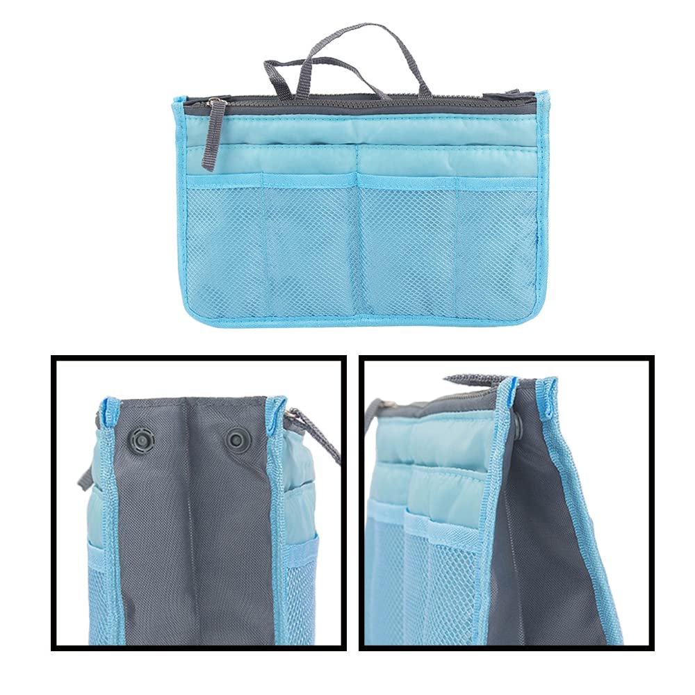 Joqixon Organisateur De Sac à Main Avec Fermeture Éclair - Nylon Léger Extensible - 3 Tailles Disponibles