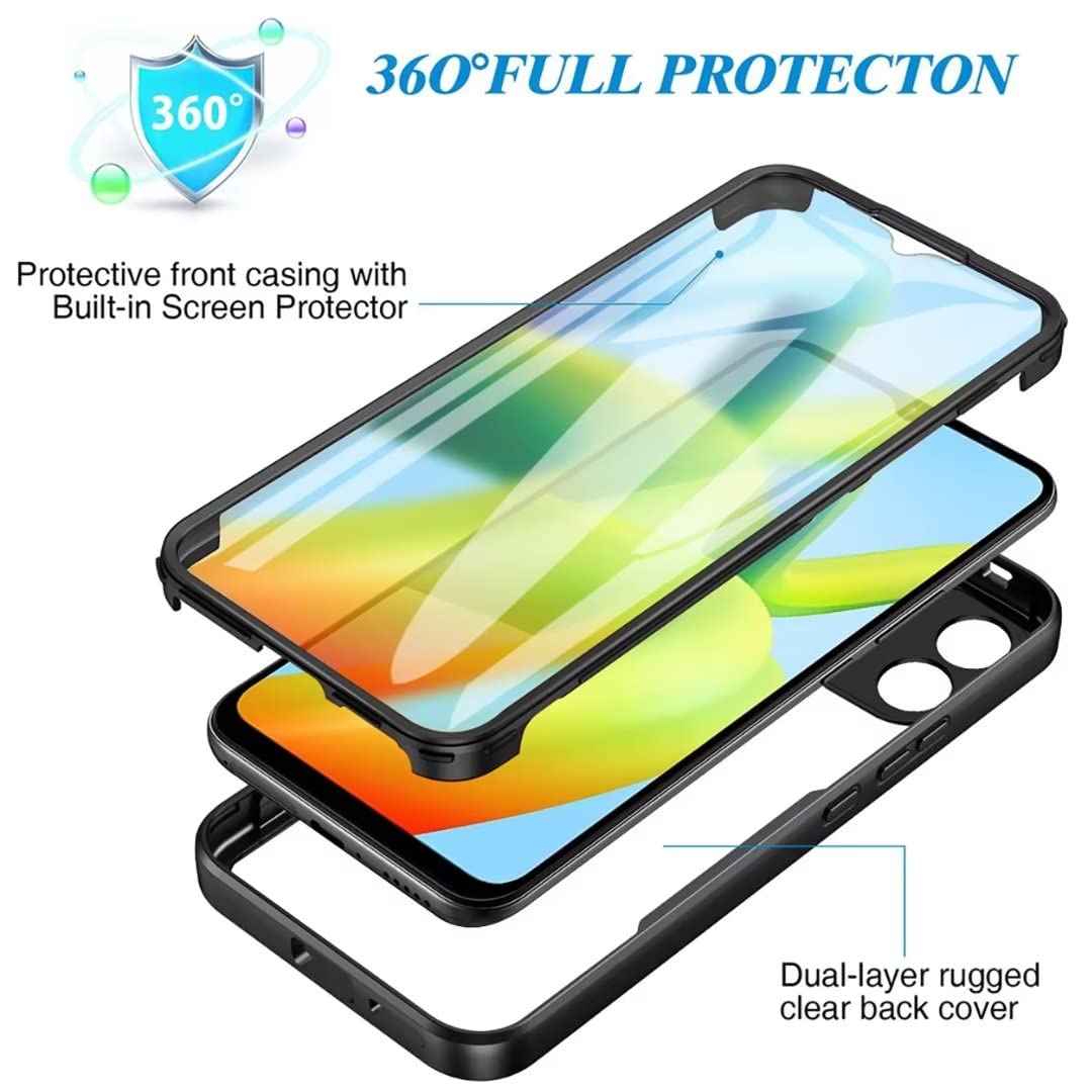 GoodcAcy Cover Per Xiaomi Redmi A1 /A2 360 Gradi Antiurto Morbido