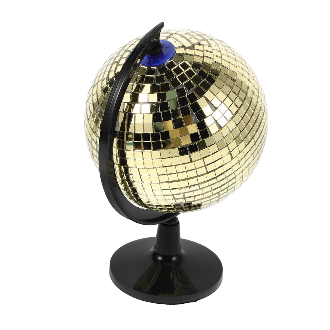 Boule à Facettes Disco Dorée M : Décoration Bureau et Salon Tendance
