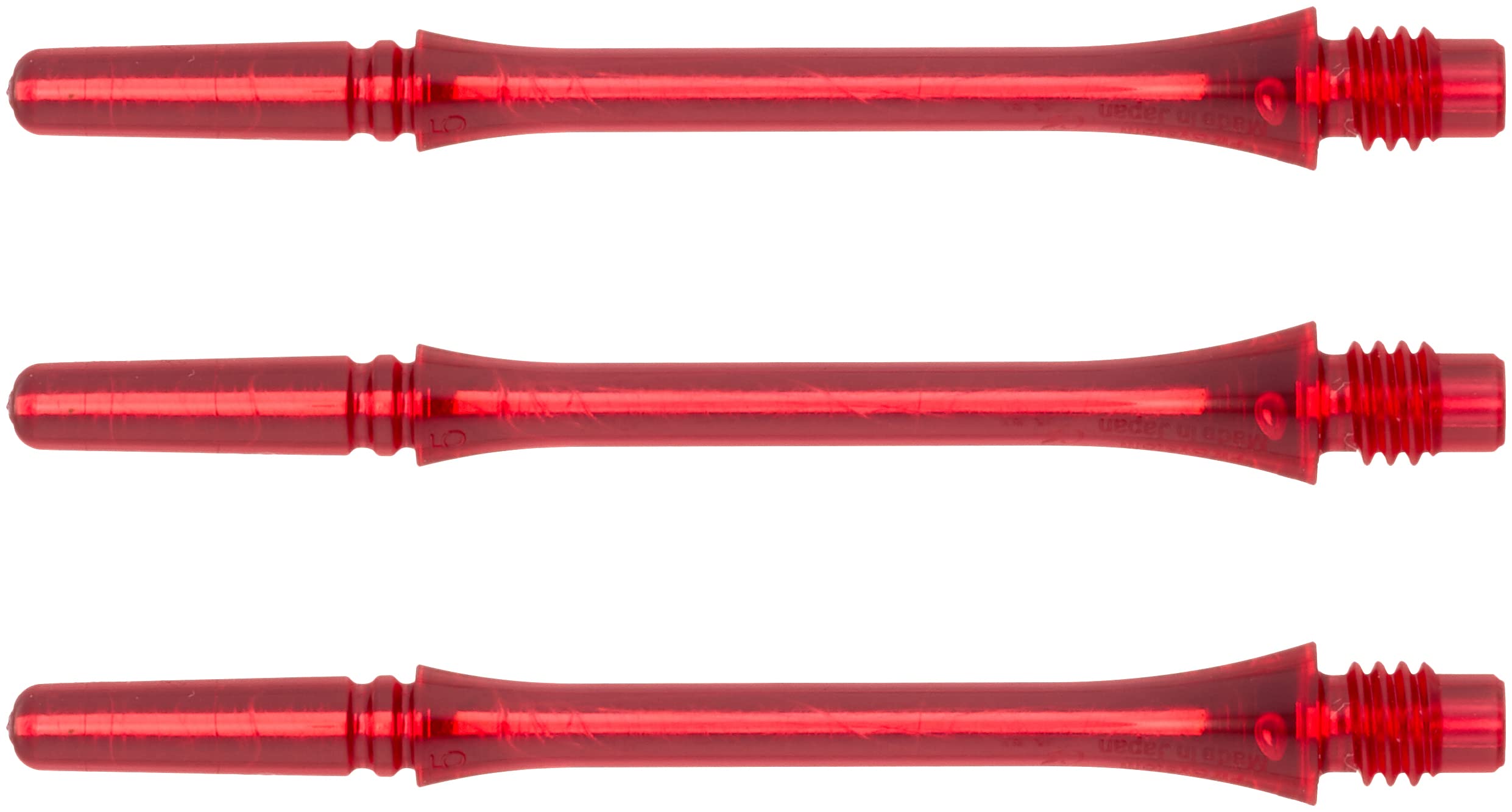 Cosmodarts Fit Shaft Gear Shaft Slim Spin Clear Red 5