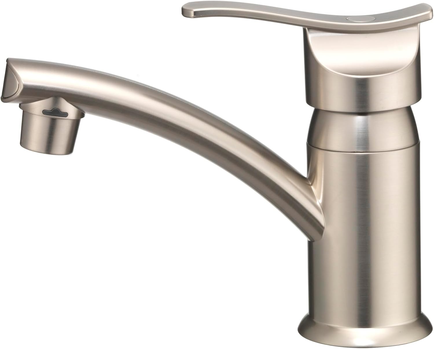 Dura Faucet RV Streamline Single Lever Centerset Lavatory Sink Faucet (Brushed Satin Nickel)