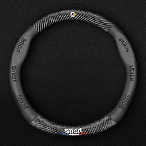 XVBFSC Coprivolante 4 Stagioni per Smart 450 451 453 Fortwo Forfour, Design Antiscivolo Grip Perfetto Traspirante e Facile da Installare,Bla-CK