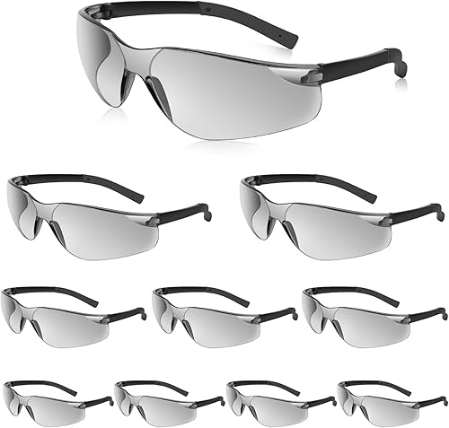 Salfboy Anteojos de seguridad para hombres y mujeres, ANSI Z87.1, anteojos de seguridad a granel con protección UV resistentes a los arañazos, 10 disponible en Yaxa Peru
