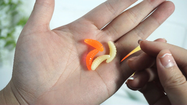 350 Stück Angelköder Set - Weichköder Würmer Für Forelle & Zander