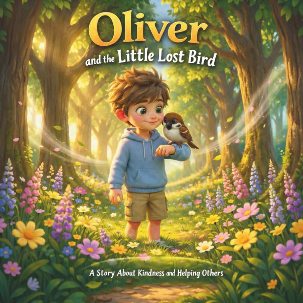 Oliver and the Little Lost Bird (The Oliver Series Book 7): A Kindness and Friendship Picture Book for Kids: A Heartwarming Picture Book About Kindness, Friendship, and Helping Others
