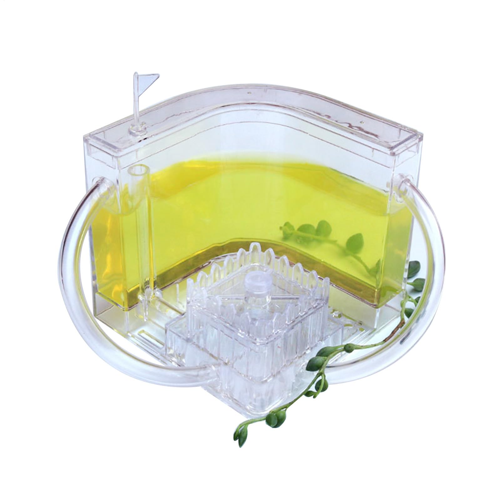 Ant Farm Habitat, Translucent Gel 3D Ant Farm House with Connecting Tubes