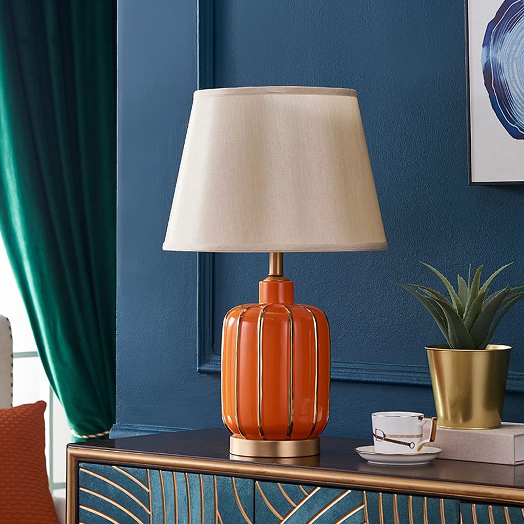 Lampada da scrivania Moderna in Ceramica, da Tavolo, per Camera da Letto, Luce Calda, Comodino, Studio, lampade da Lettura, da Utilizzare in Soggiorno, Bar, Decorazione a LED